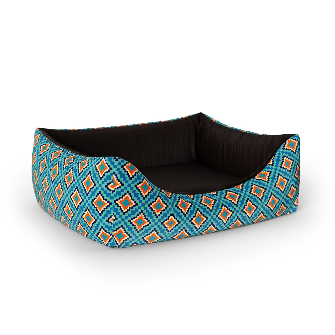 Boho Style Paolo Personalized Lounge Dog Bed With Entrance