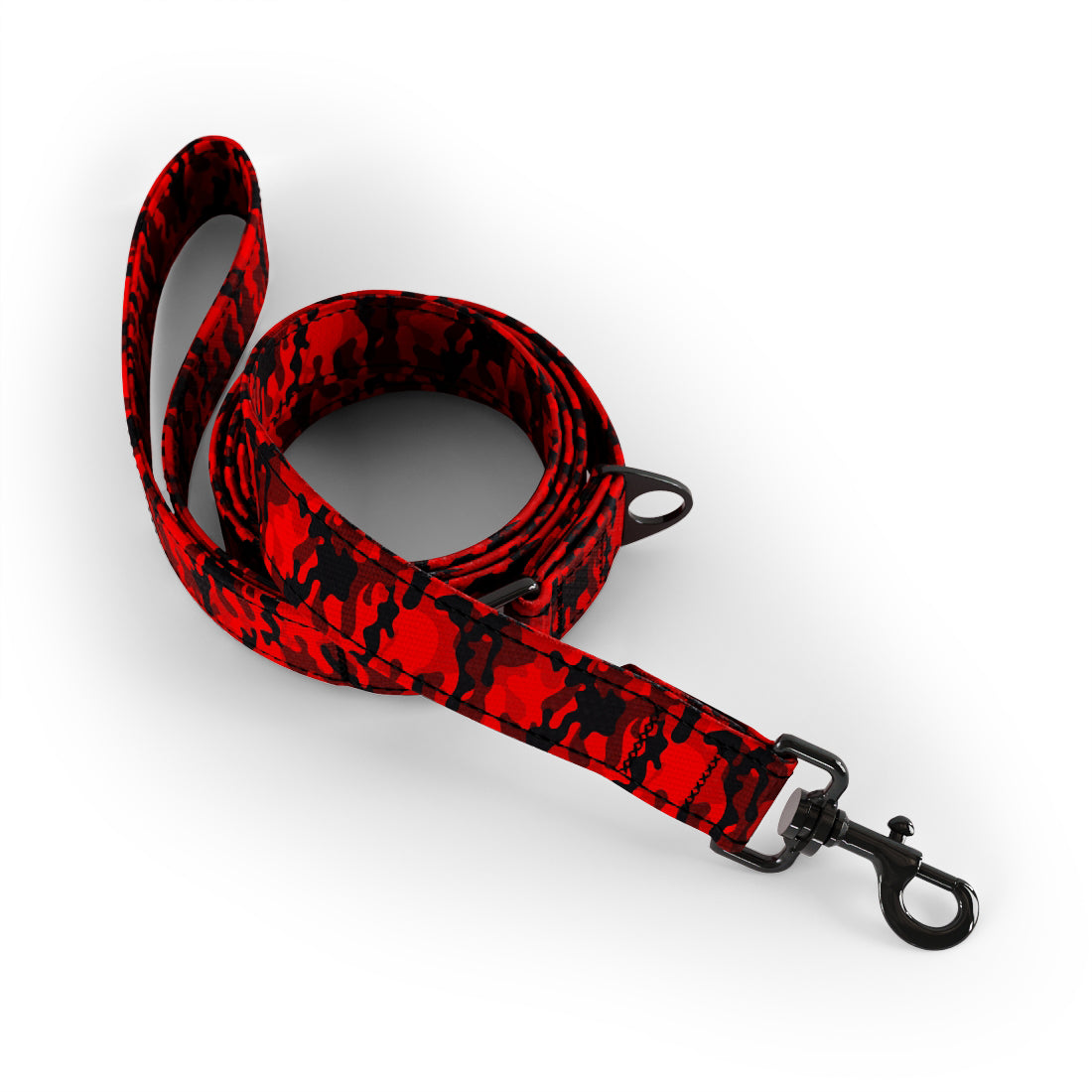 Camoflage Burgun Dog Fashion Leash