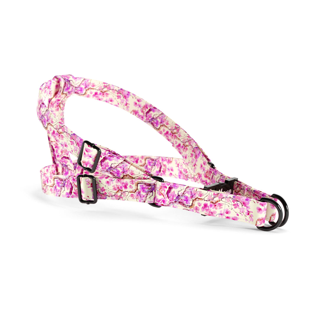 Sakura Salmon Personalized Dog Belt Harness