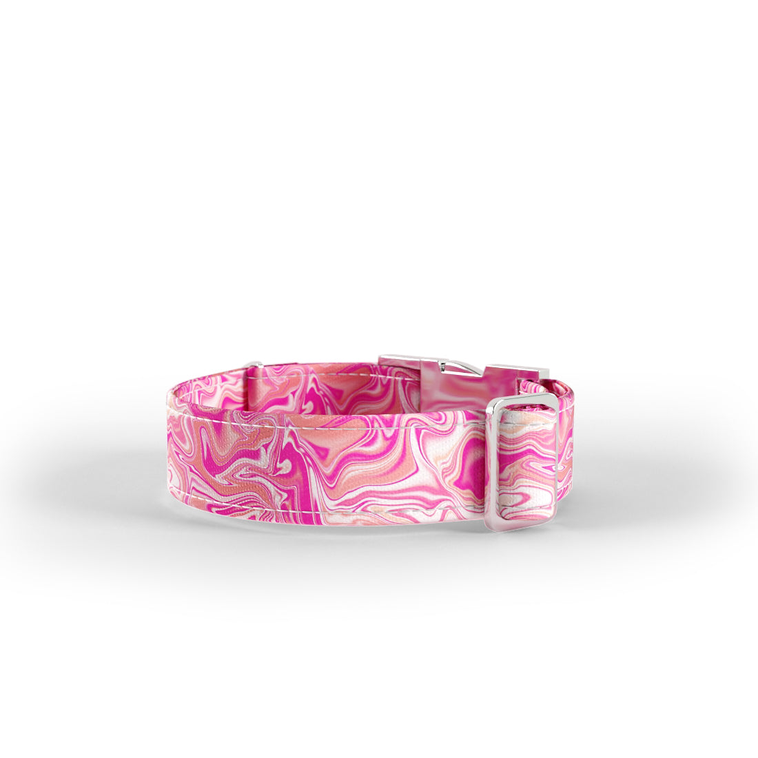 Water Marble  Baker Personalized Dog Collar