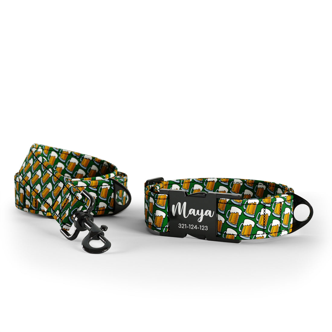 Oktoberfest Riffle personalisiertes Hundehalsband