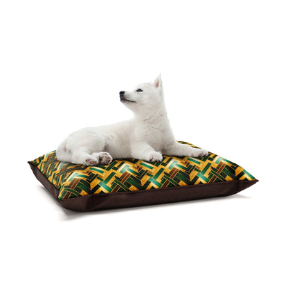 Retro Marble Gotham Personalized Pillow Style Fashion Dog Bed