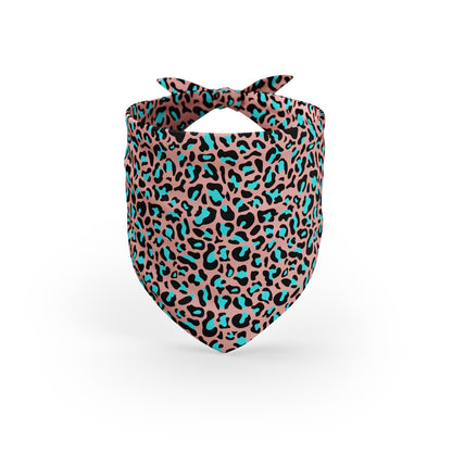 Leopard Genta Personalisiertes Hundemode-Bandana