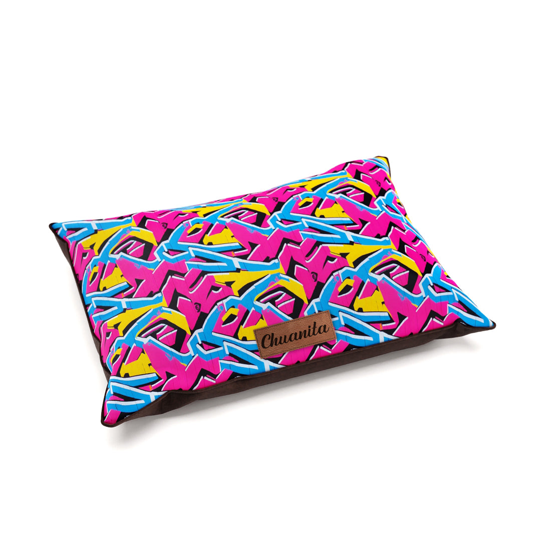 Graffiti Razzle Personalized Pillow Style Fashion Dog Bed