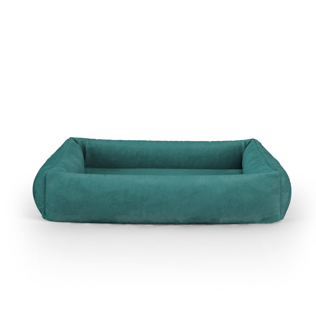 Luxury Velvet Look Sacramento Personalized Lounge Dog Bed With Sides