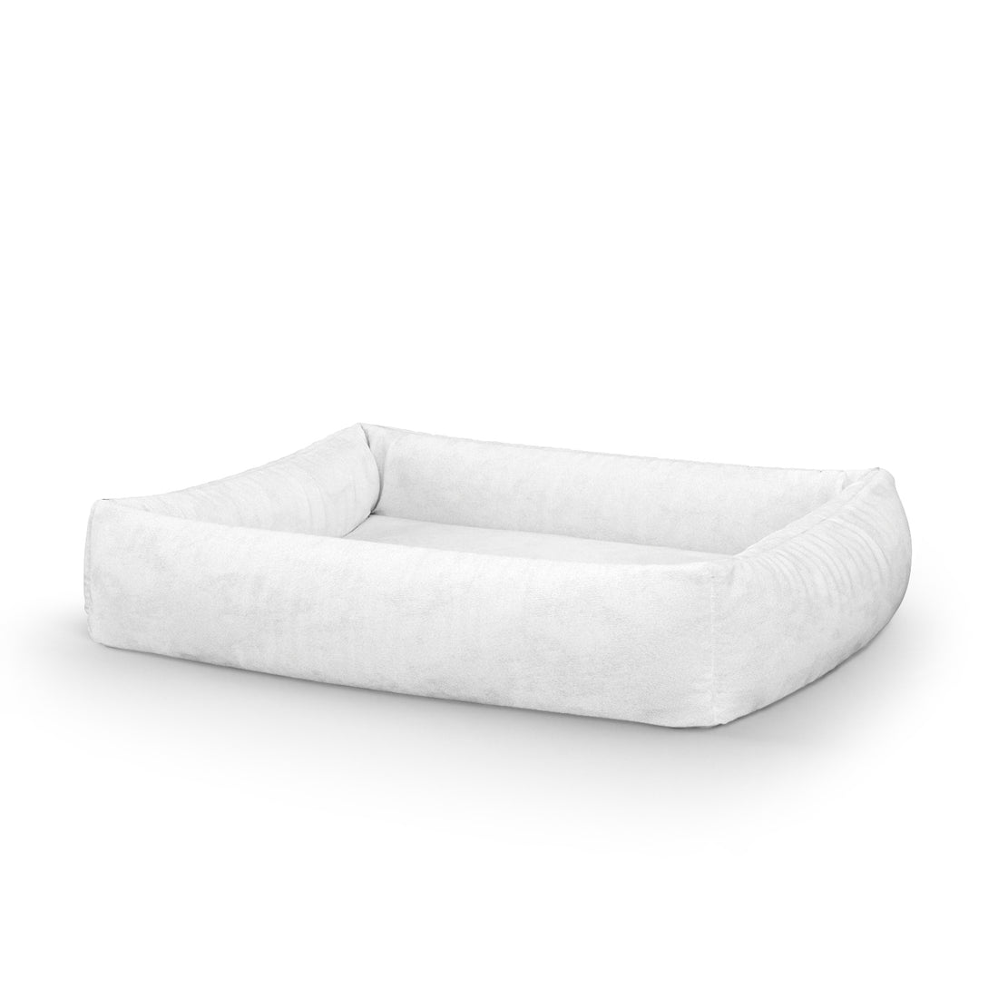 Luxury Velvet Look Issabeline Personalized Lounge Dog Bed With Sides