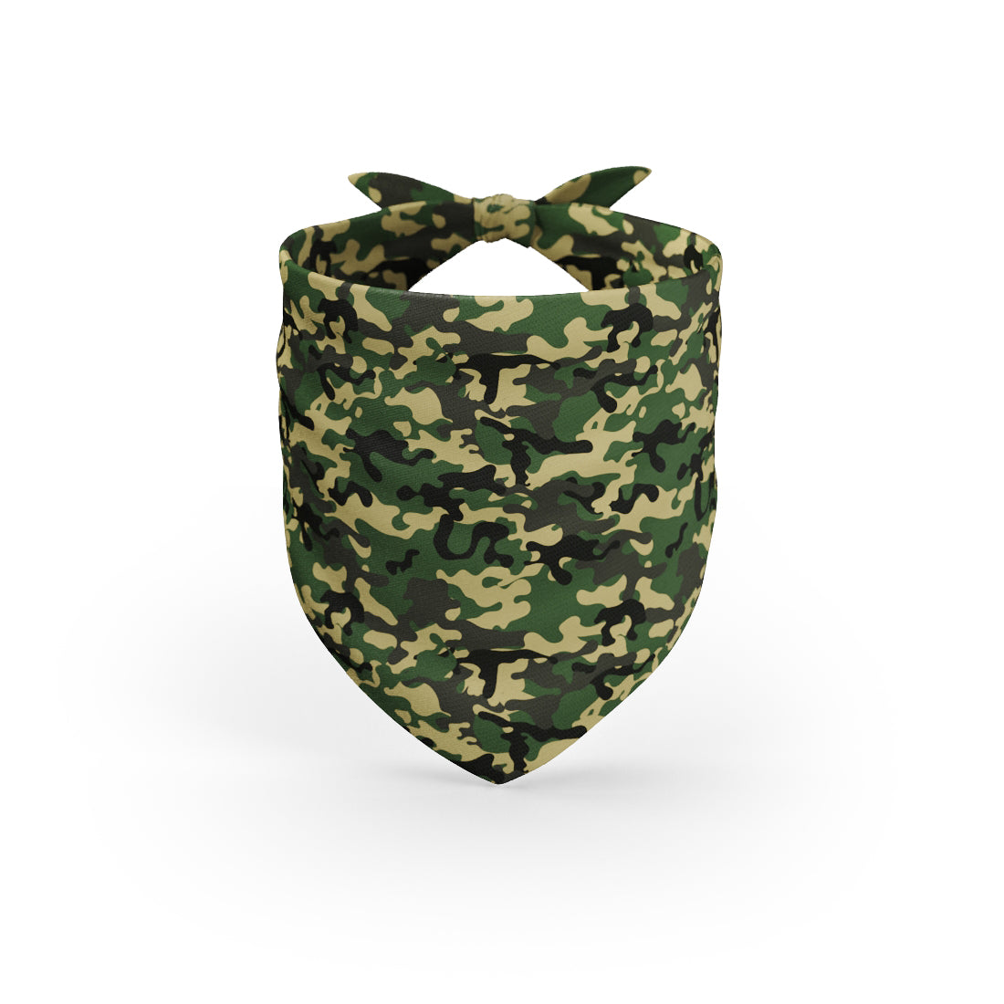 Camoflage Cadmium Personalized Dog Fashion Bandana