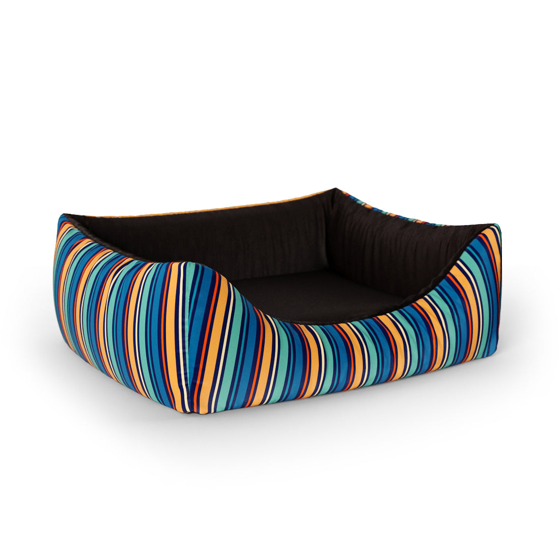 Boho Style Duke Personalized Lounge Dog Bed With Entrance