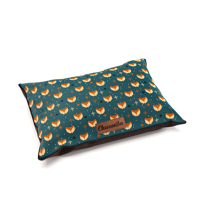 Little Fox Skobe Personalisiertes Kissen im modischen Hundebett