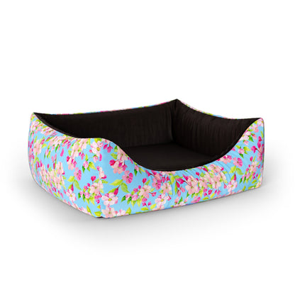 Sakura Uranian Personalized Lounge Dog Bed With Entrance