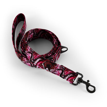 Colored Marble Wine Dog Fashion Leash