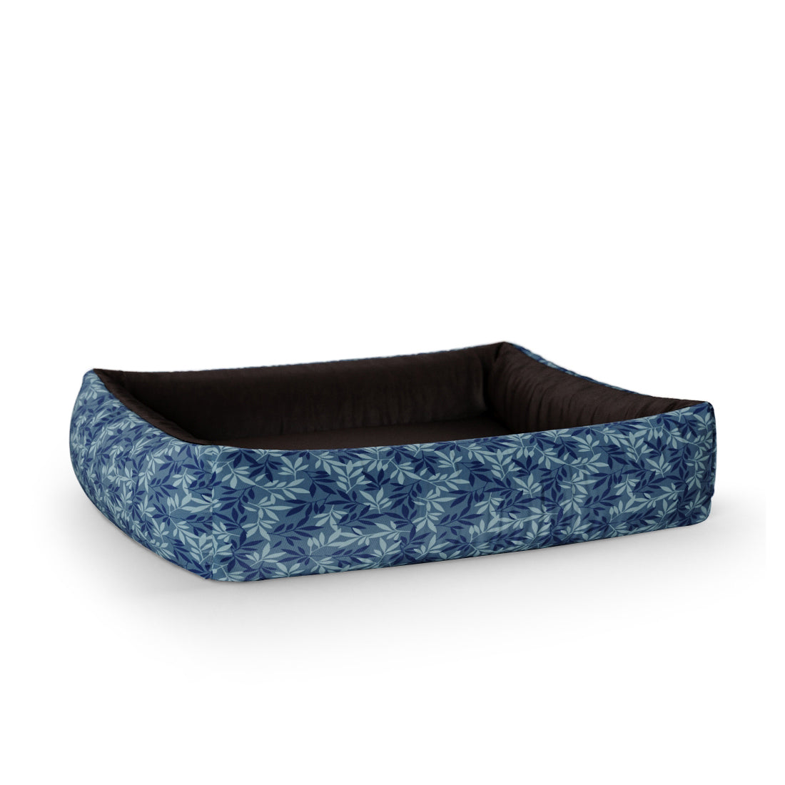 Minimalist Flowers Hooker Personalized Lounge Dog Bed With Sides