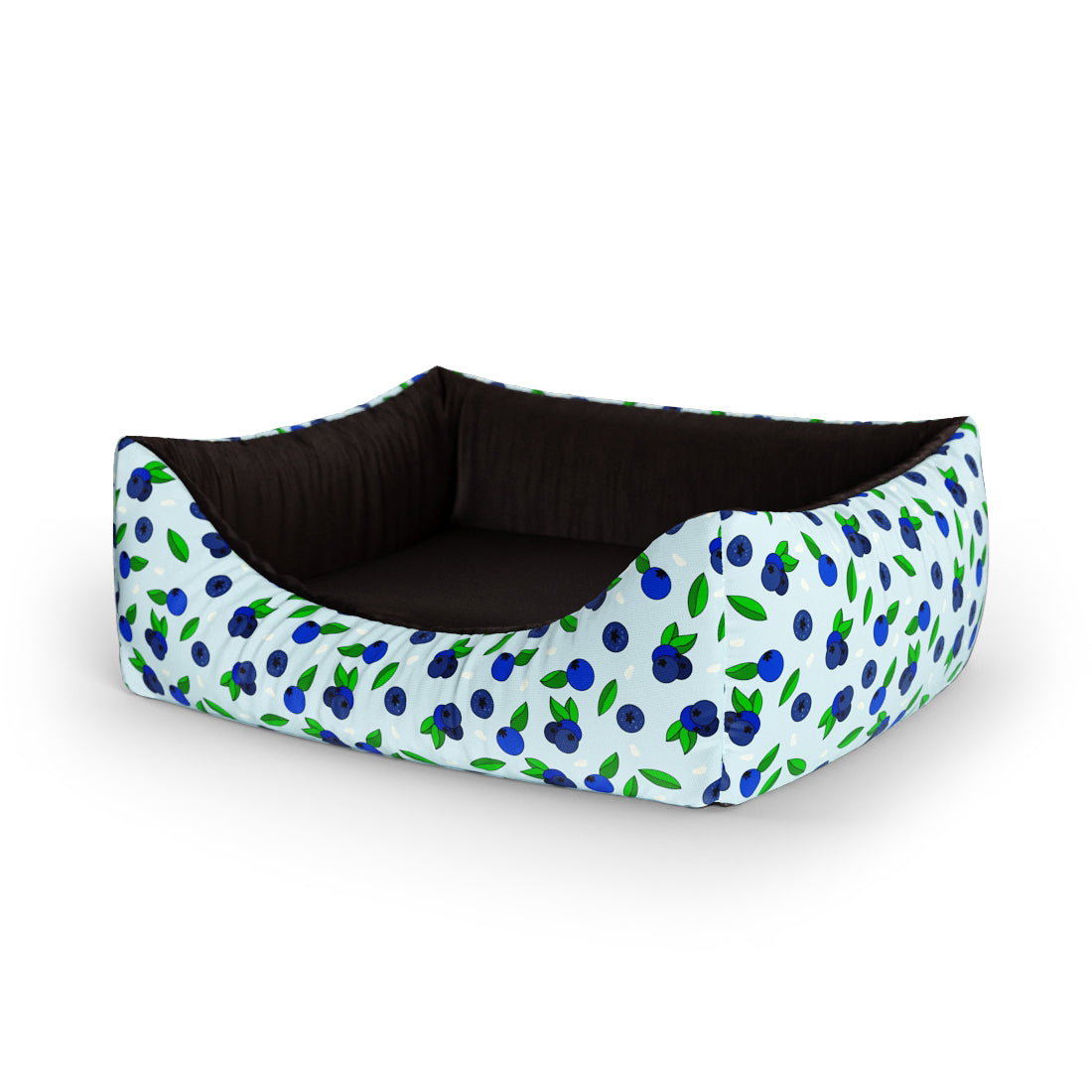 Tutti Fruitti Wezzy Personalized Lounge Dog Bed With Entrance