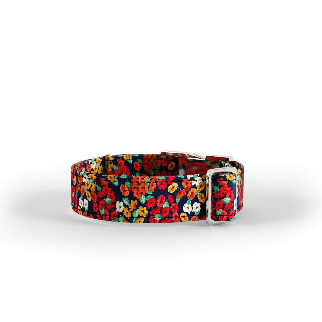 Liberty Flowers Jazz Personalized Dog Collar