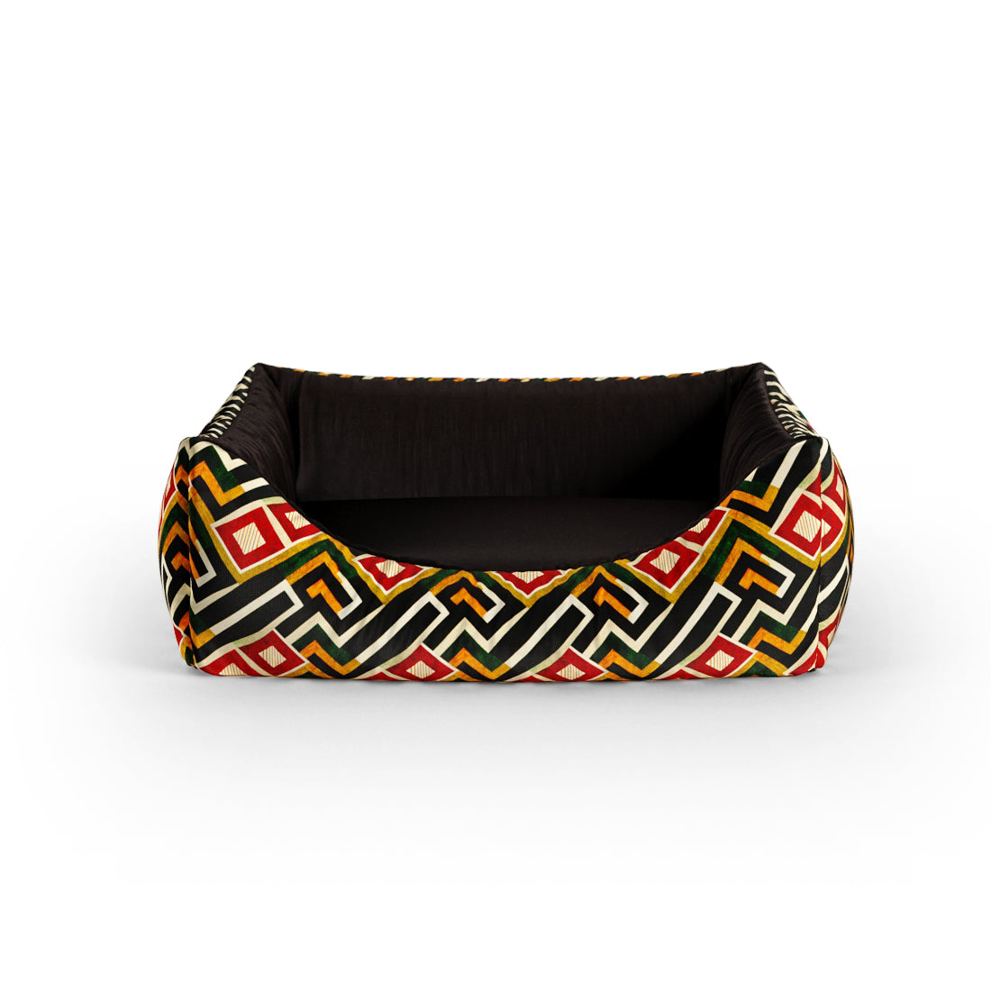 African Portland Personalized Lounge Dog Bed With Entrance