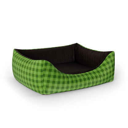 Strawberry Pie Sacra Personalized Lounge Dog Bed With Entrance