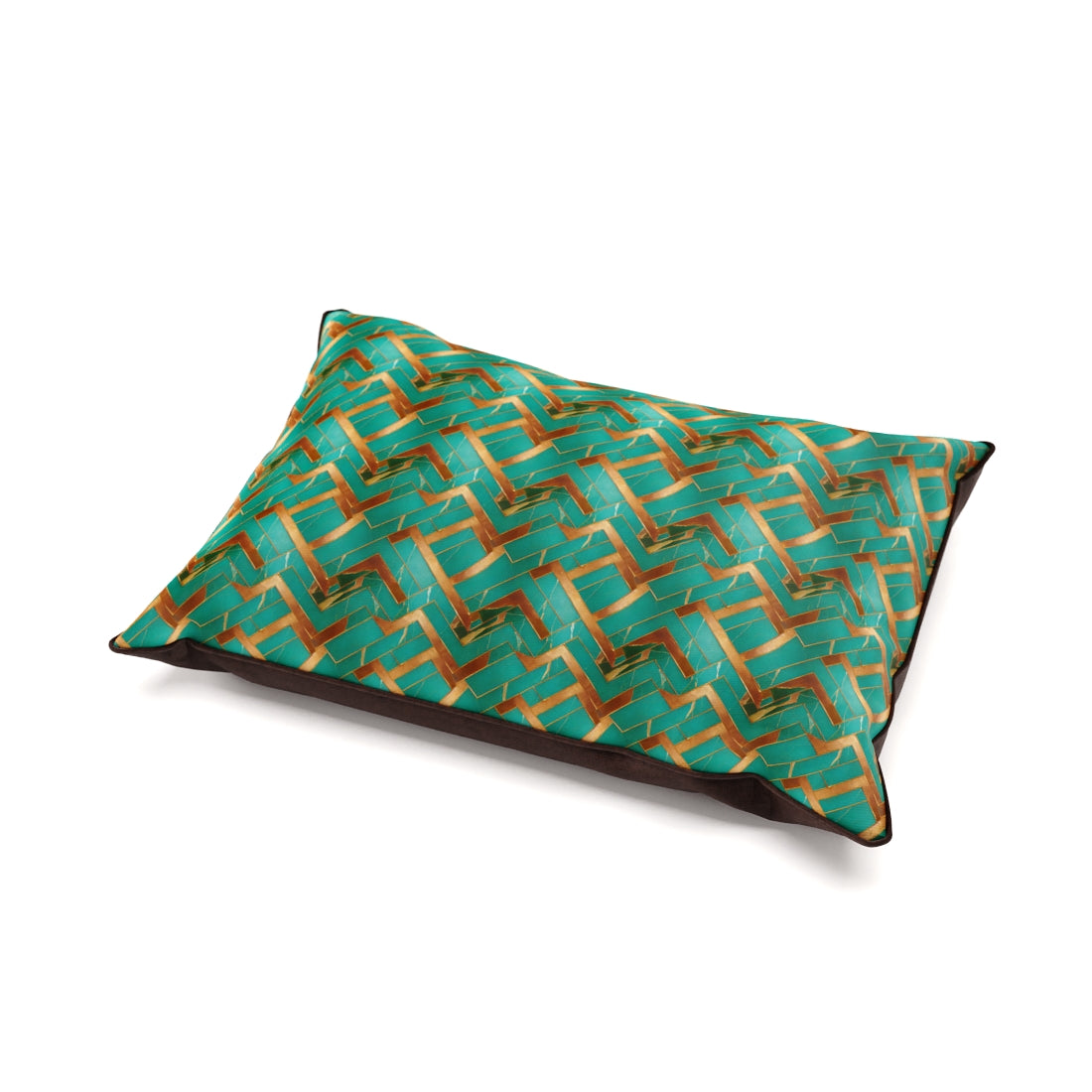 Retro Marble Jungle Personalized Pillow Style Fashion Dog Bed