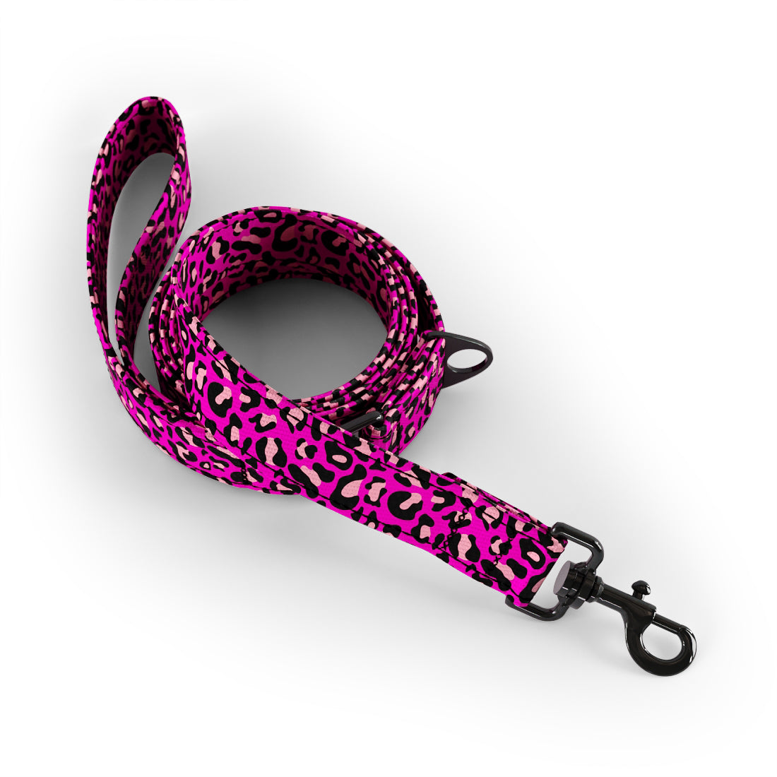 Leopard Rose Dog Fashion Leash