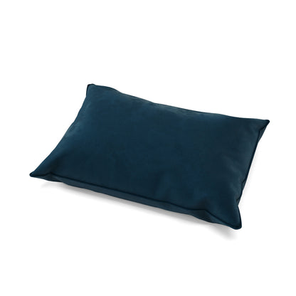 Luxury Velvet Look Midnight Personalized Pillow Style Dog Bed