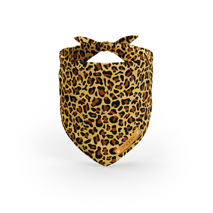 Leopard Perser Personalisiertes Hundemode Bandana