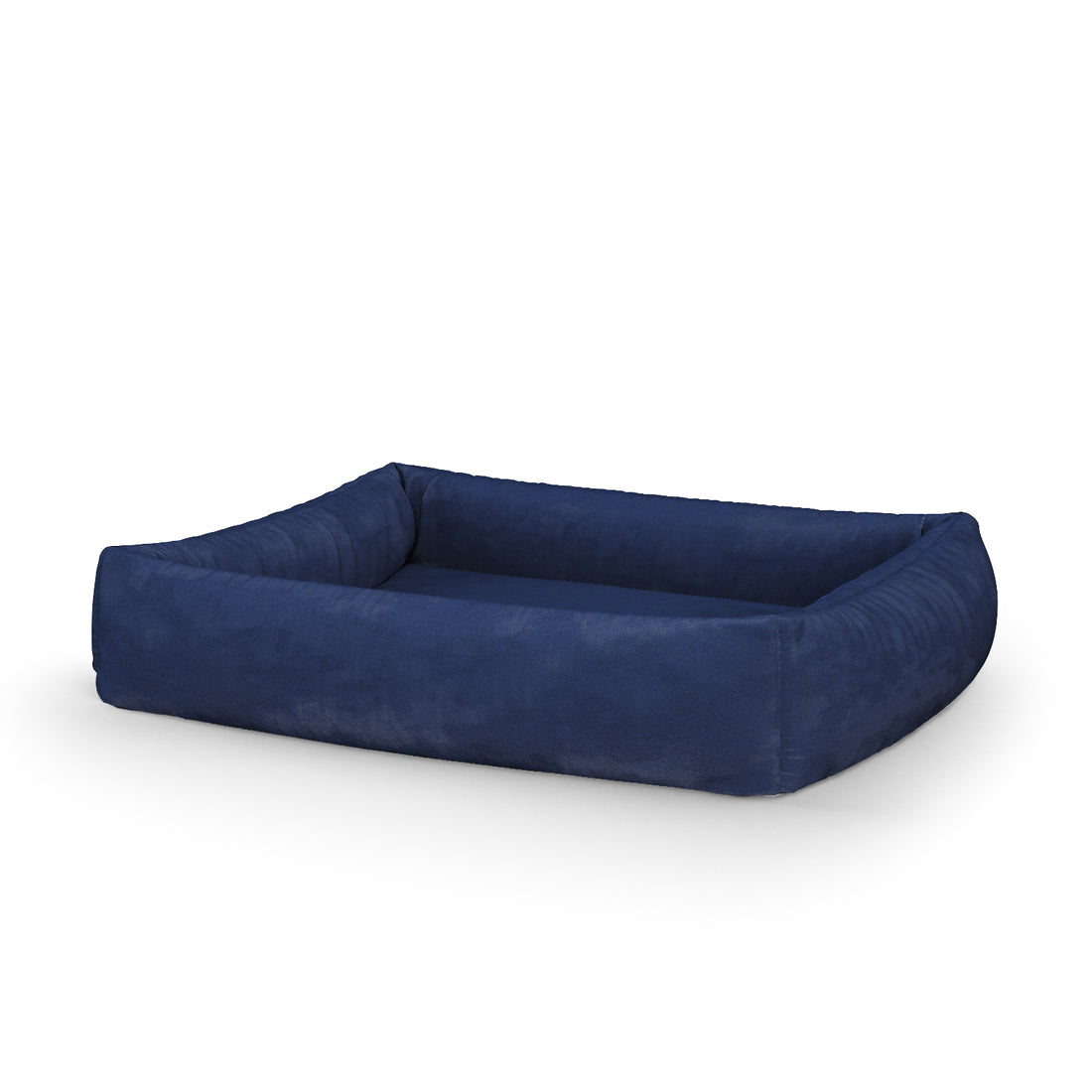 Luxury Velvet Look Royal Personalized Lounge Dog Bed With Sides