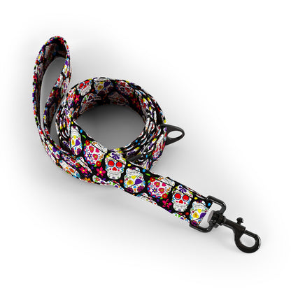 Mexico Skulls Sienna Dog Fashion Leash