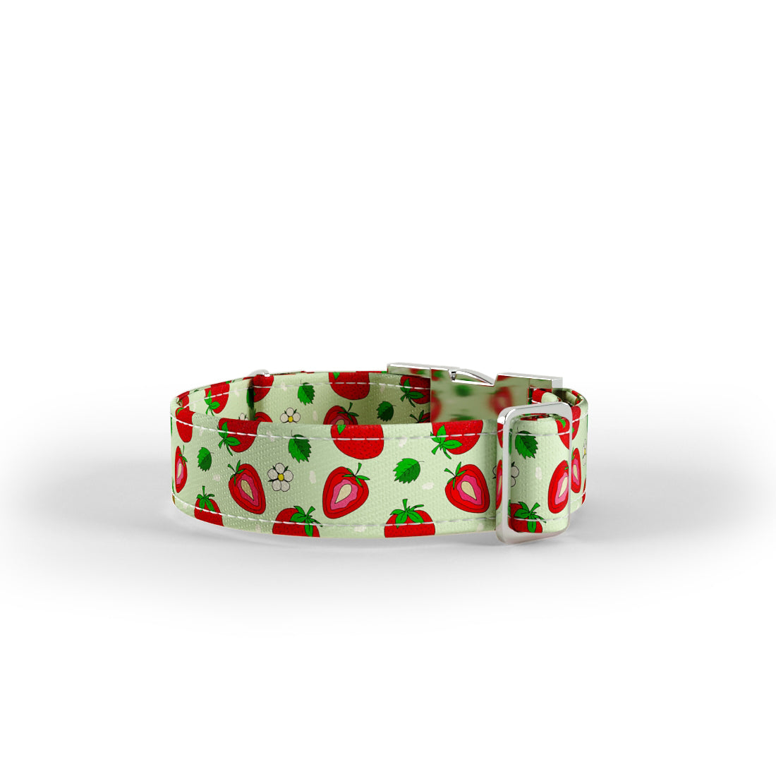 Tutti Frutti Tea Personalized Dog Collar