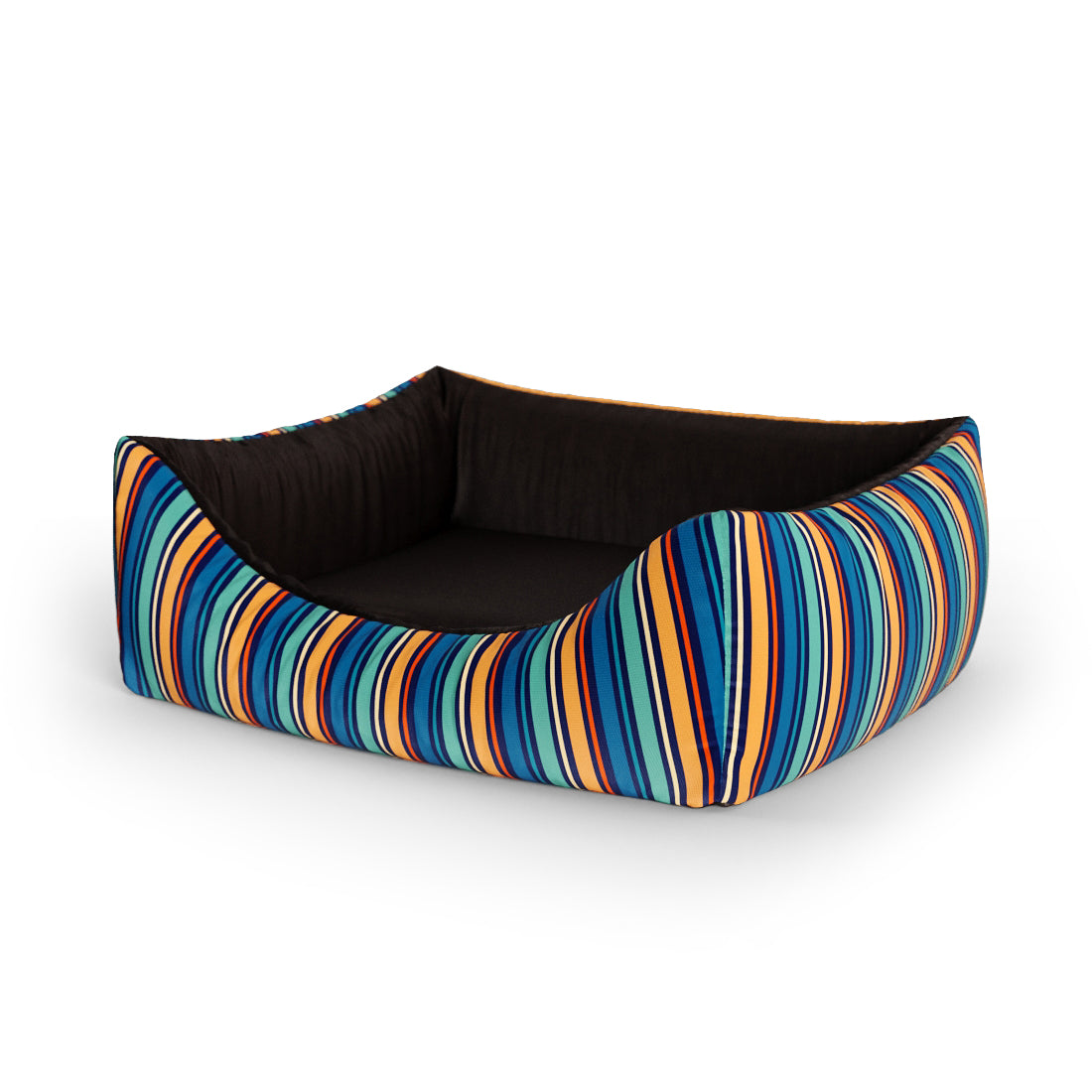 Boho Style Duke Personalized Lounge Dog Bed With Entrance