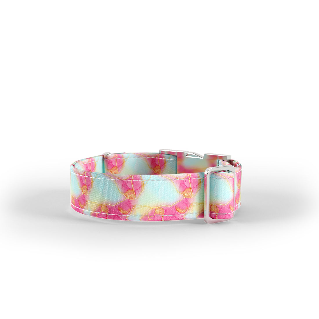 Pastel Marble  Beau Personalized Dog Collar