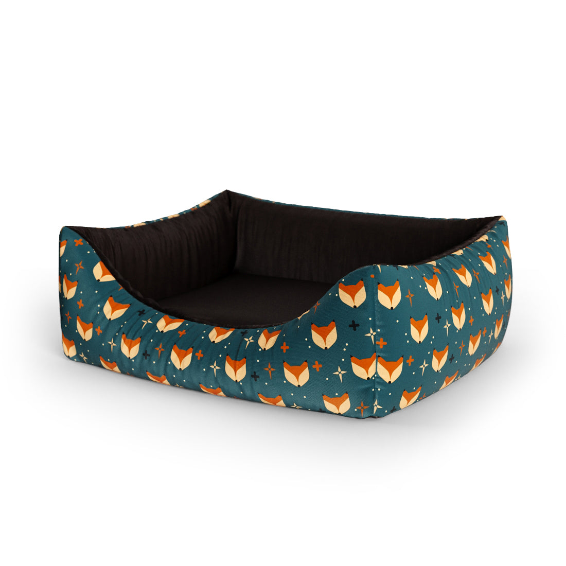 Little Fox Skobe Personalisiertes Lounge-Hundebett mit Eingang