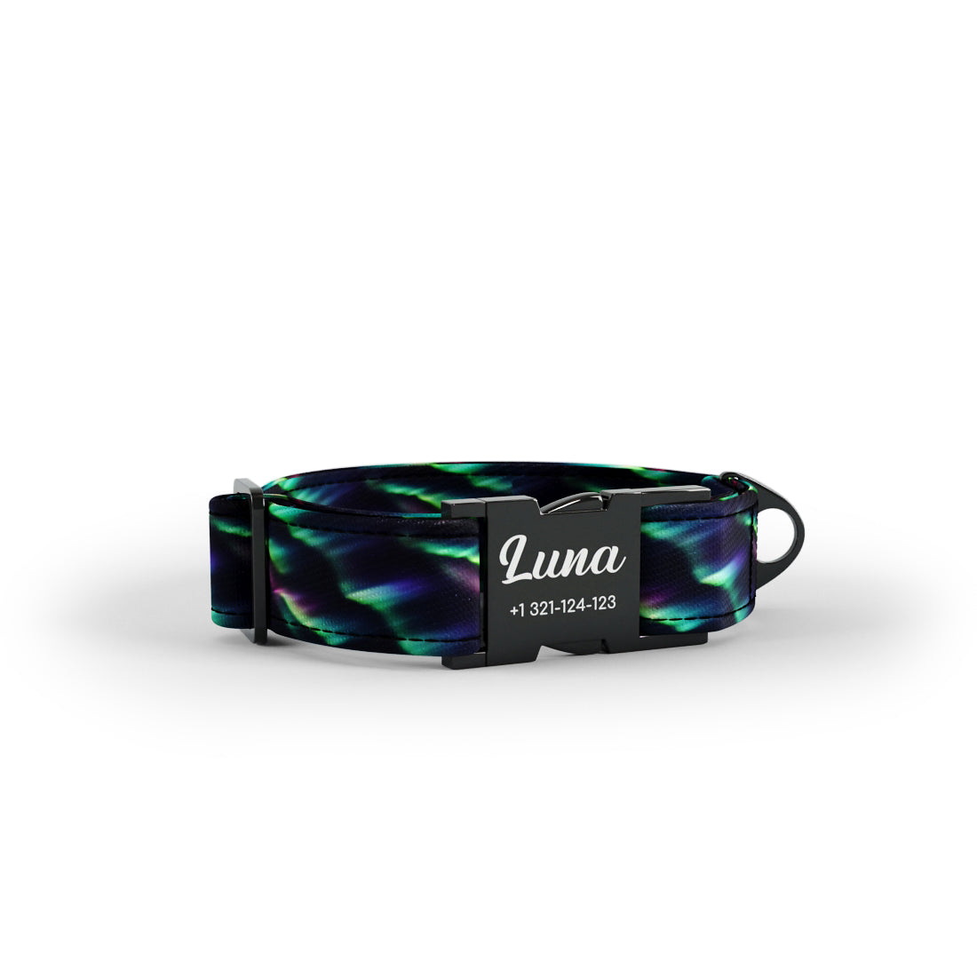 Aurora Electrick Personalized Dog Collar