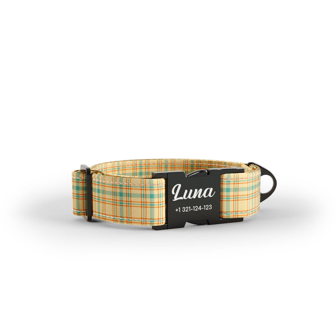 Boho Style Safety Personalized Dog Collar