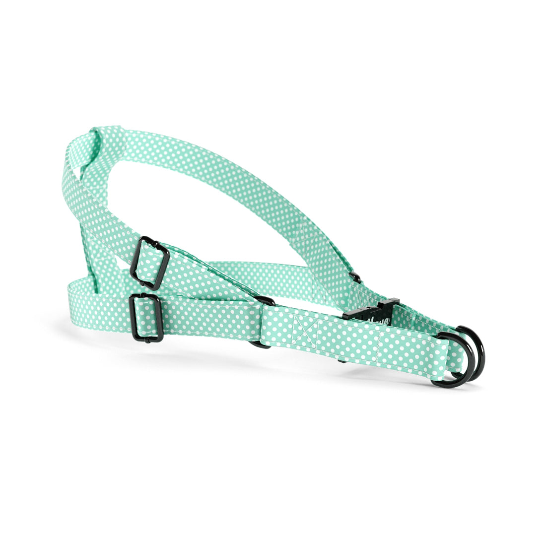 Sweat Polka Dots Android Personalized Dog Belt Harness