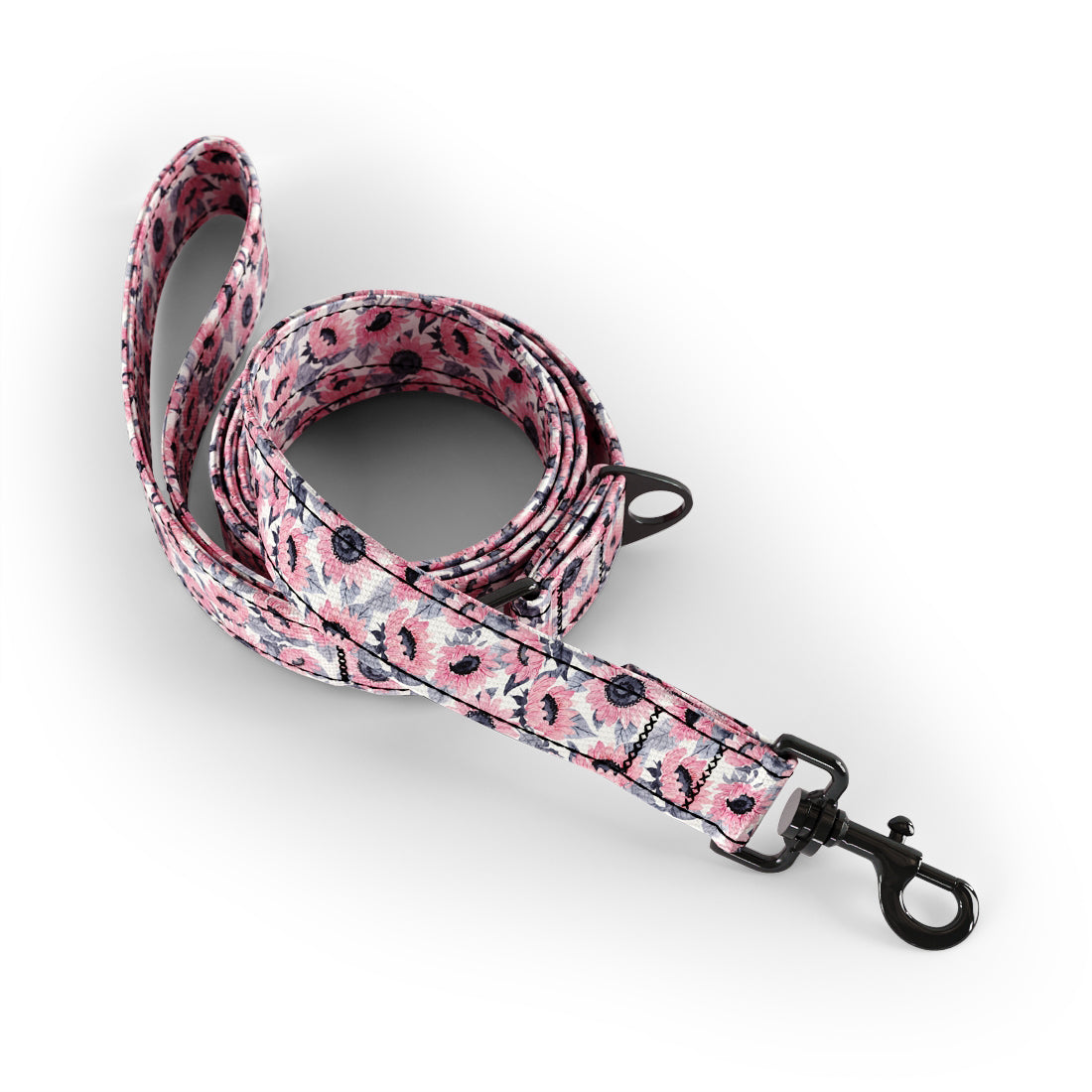 Sunflowers Mauve Dog Fashion Leash