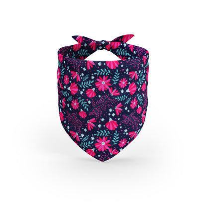 Folklore Blumen Flirt Personalisiertes Hundemode Bandana