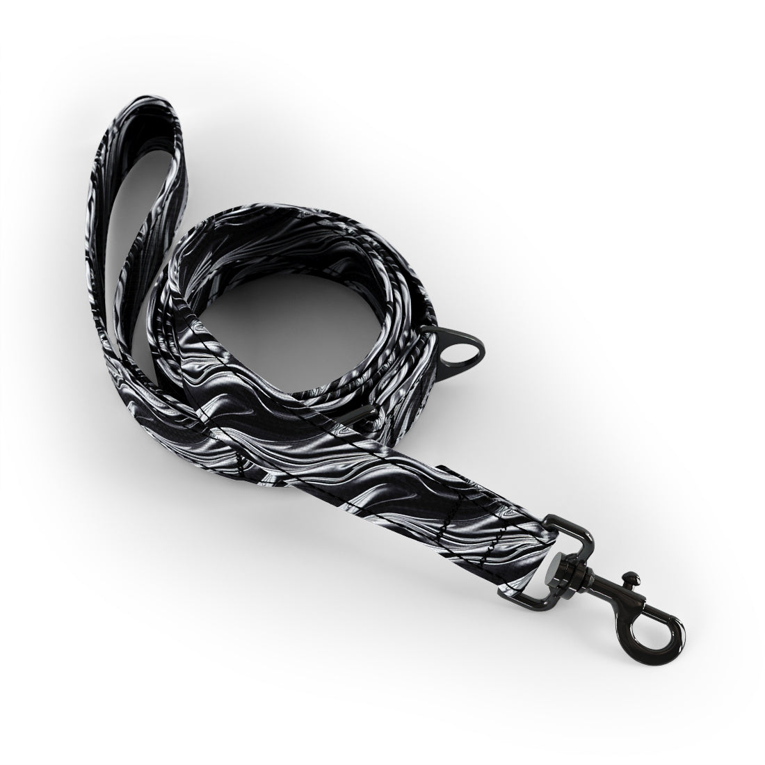 Liquid Metal  Nickel Dog Fashion Leash