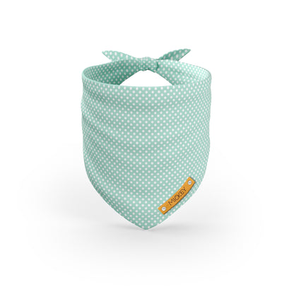 Sweat Polka Dots Android Personalisiertes Hundemode-Bandana