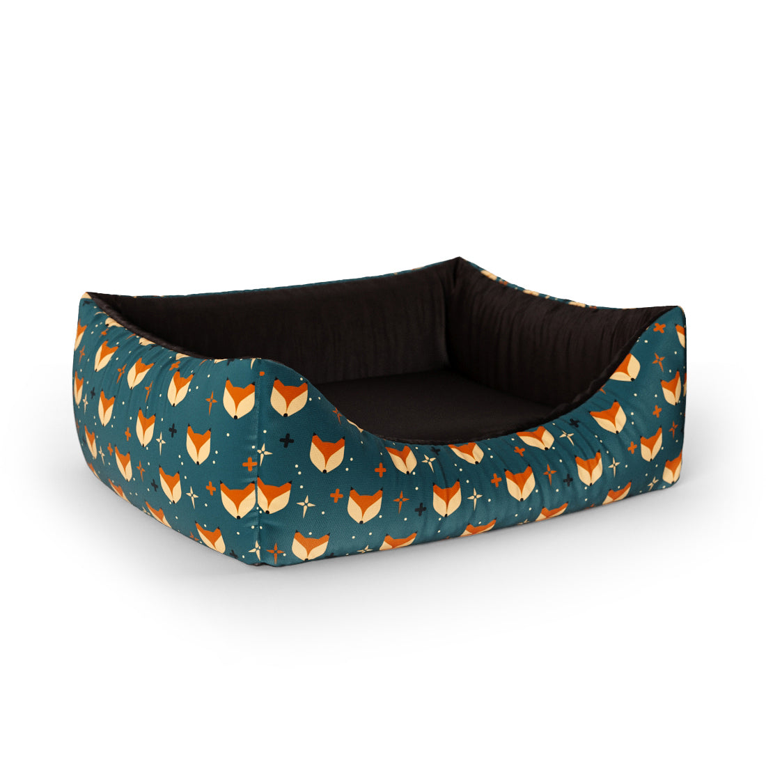 Little Fox Skobe Personalized Lounge Dog Bed With Entrance