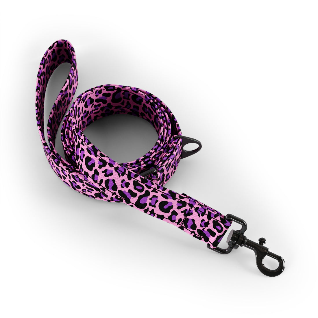 Leopard Magenta Hundemode-Leine