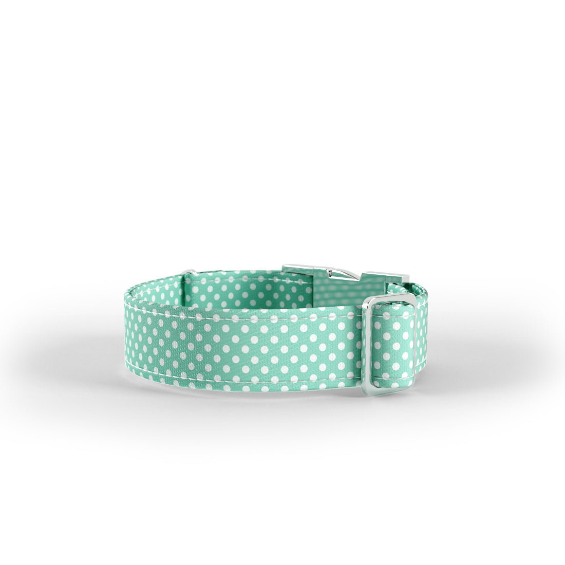 Sweat Polka Dots Android Personalized Dog Collar