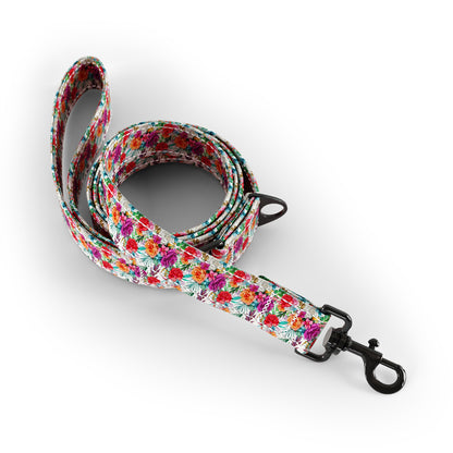 Water Folklore Flowers Maximum Dog Fashion Leash