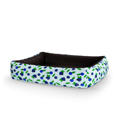 Tutti Fruitti Wezzy Personalized Lounge Dog Bed With Sides