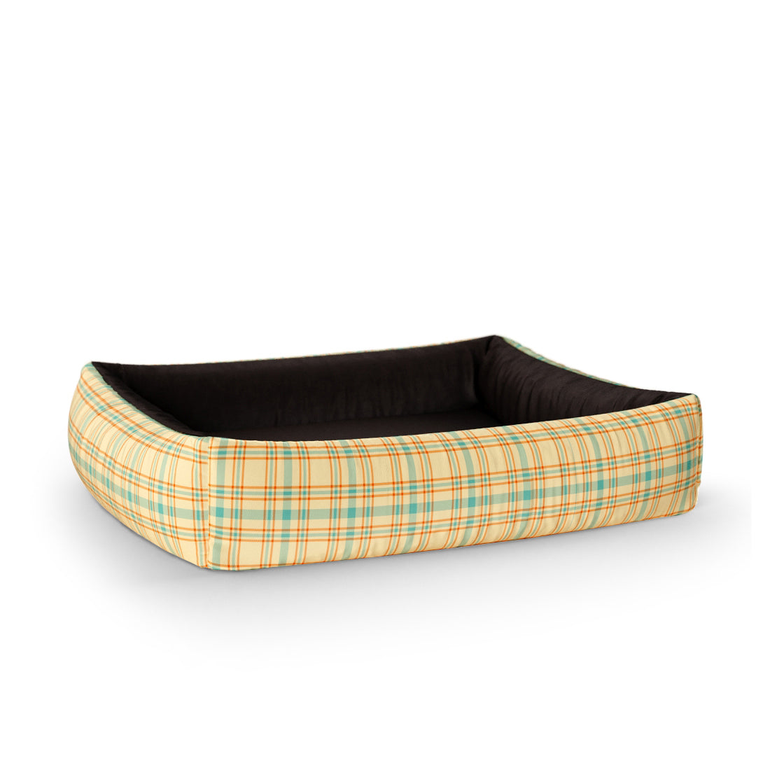 Boho Style Safety Personalized Lounge Dog Bed With Sides