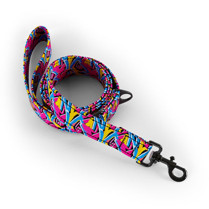 Graffiti Razle Dog Fashion Leash