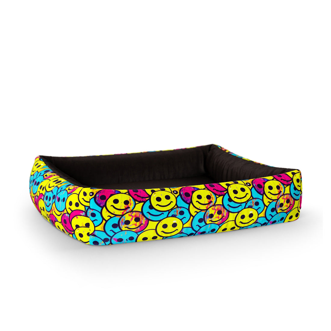 Smiles Canary Personalisiertes Lounge-Hundebett mit Seiten