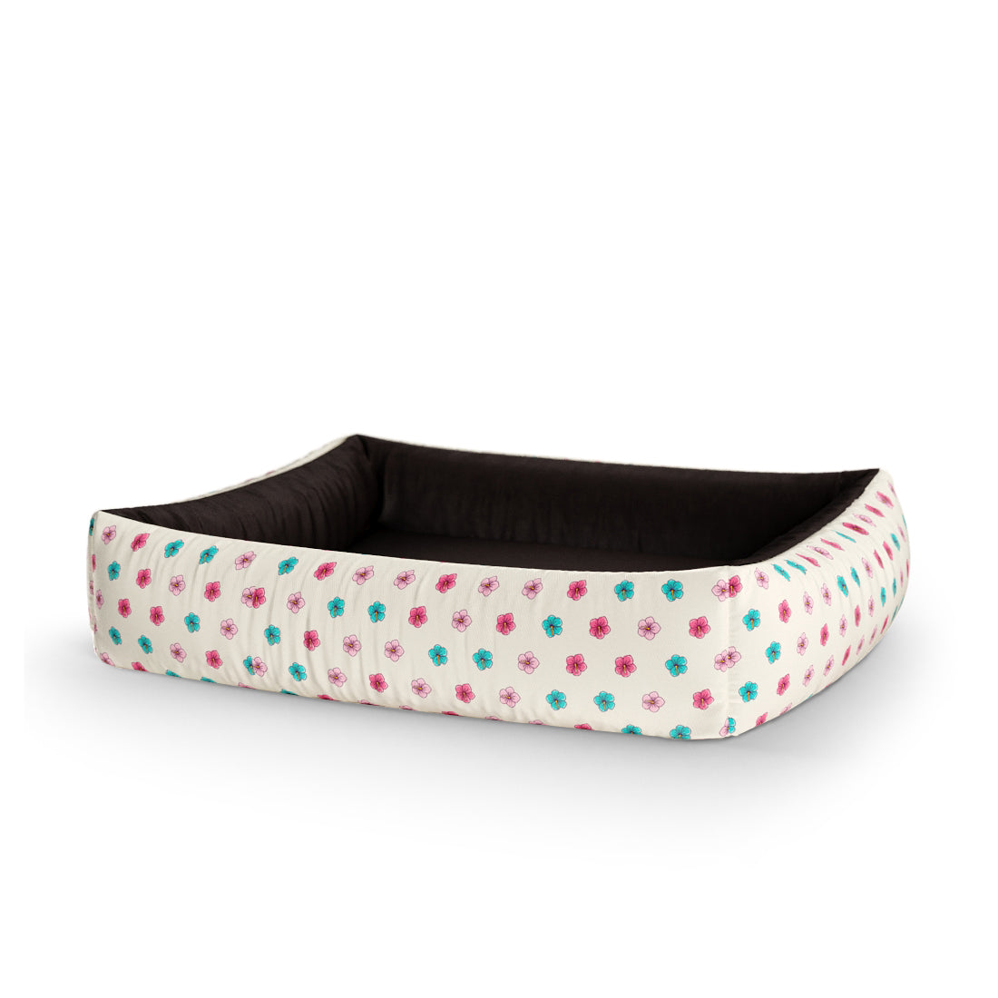 Summer Love Palle Personalized Lounge Dog Bed With Sides