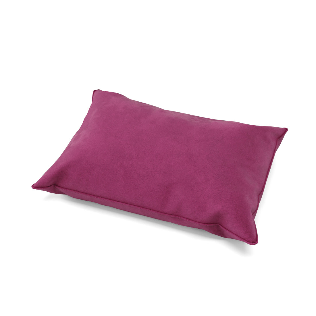 Luxury Velvet Look Jazzberry Personalized Pillow Style Dog Bed