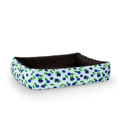 Tutti Fruitti Wezzy Personalized Lounge Dog Bed With Sides