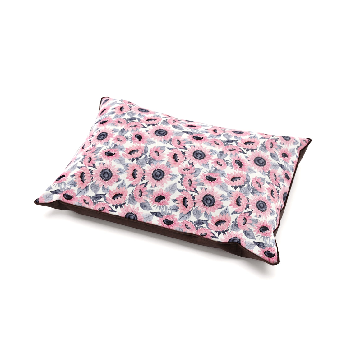 Sonnenblumen Mauve Personalisiertes Kissen Style Fashion Hundebett