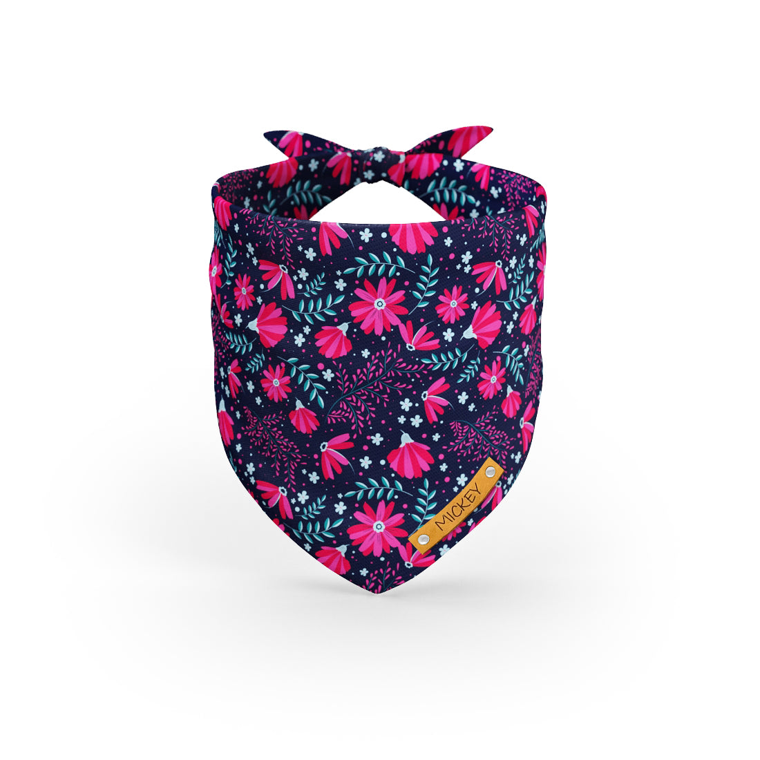 Folklore Blumen Flirt Personalisiertes Hundemode Bandana